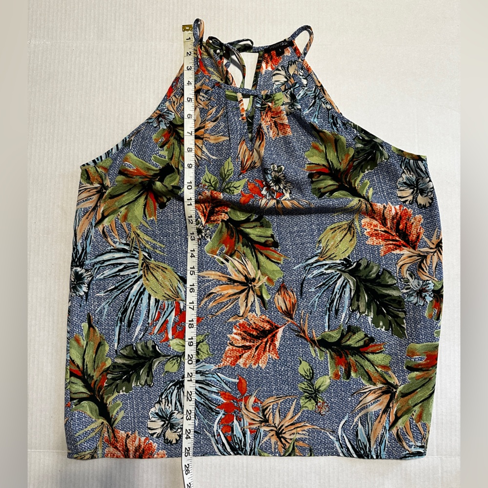 Papermoon Stitch Fix High Neck Sleeveless Blouse Size L